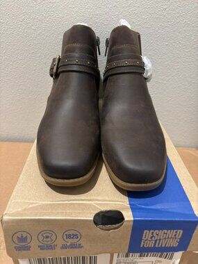 Clarks Collection Leather Ankle Boots -Danyelle Wish